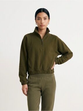 Old Navy Dark Green Sweater | Dynamic Fleece | Medium